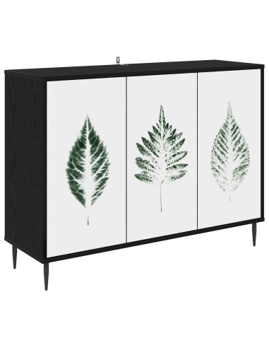 Credenza HANAU Rovere Nero 102 x 33 x 76 cm