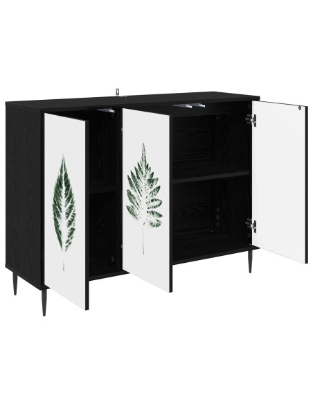 Credenza HANAU Rovere Nero 102 x 33 x 76 cm