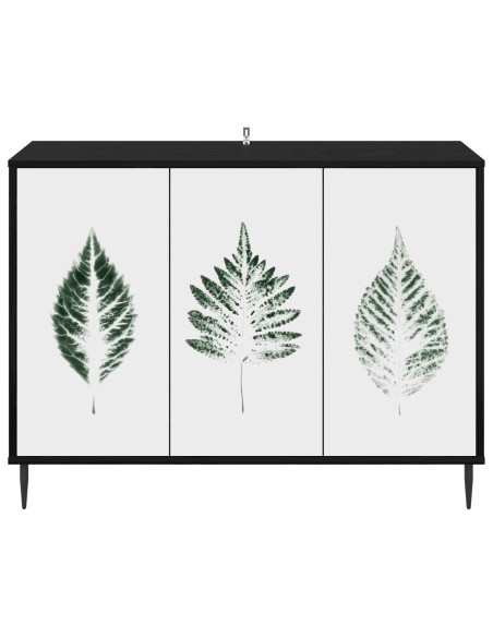 Credenza HANAU Rovere Nero 102 x 33 x 76 cm