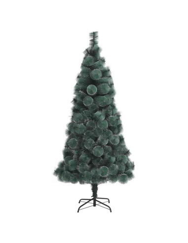 Albero di Natale Artificiale Pre-illuminato con Set di Palline