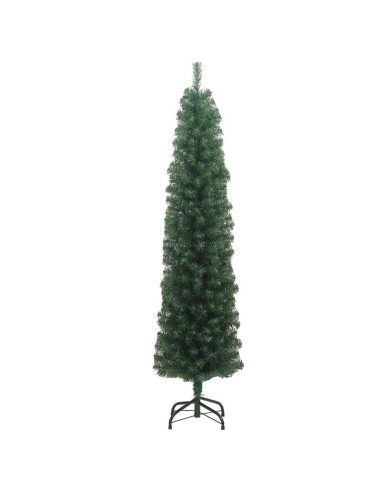Albero di Natale artificiale con 300 LED Verde 240 cm