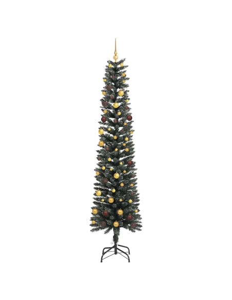 Albero di Natale artificiale con 300 LED Verde 240 cm