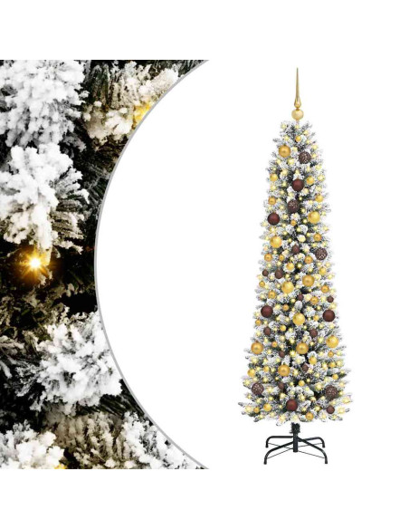 Albero di Natale artificiale Bianco 180 cm