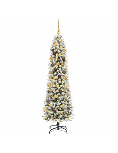 Albero di Natale artificiale Bianco 210 cm