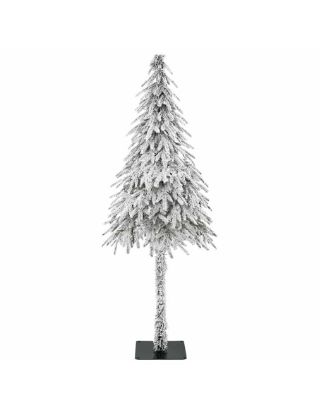 Albero di Natale con 300 LED Bianco 210 cm PE e Acciaio