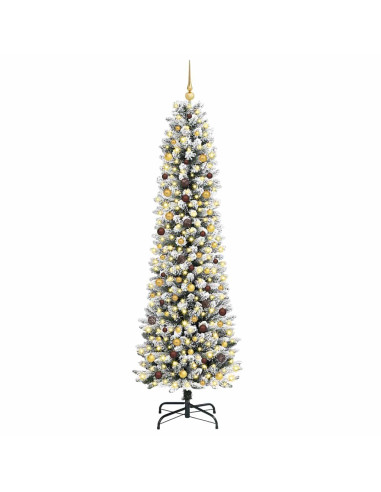 Albero di Natale artificiale Bianco 240 cm