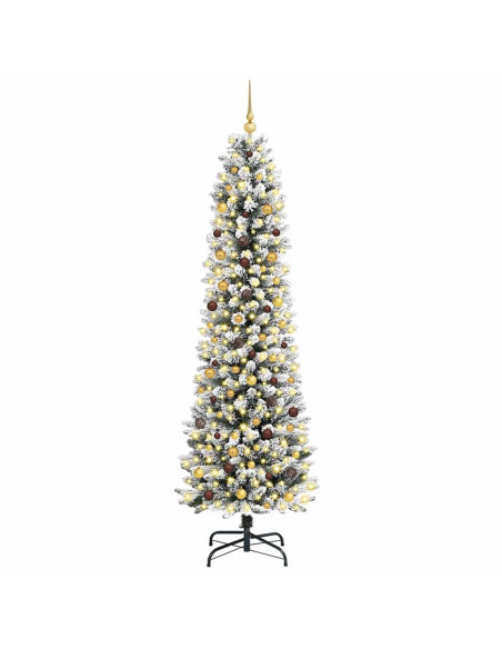 Albero di Natale artificiale Bianco 240 cm