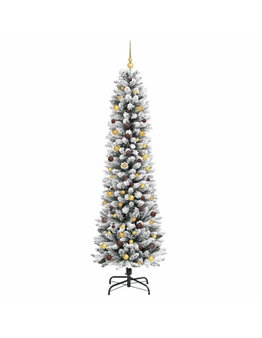 Albero di Natale artificiale Bianco 240 cm