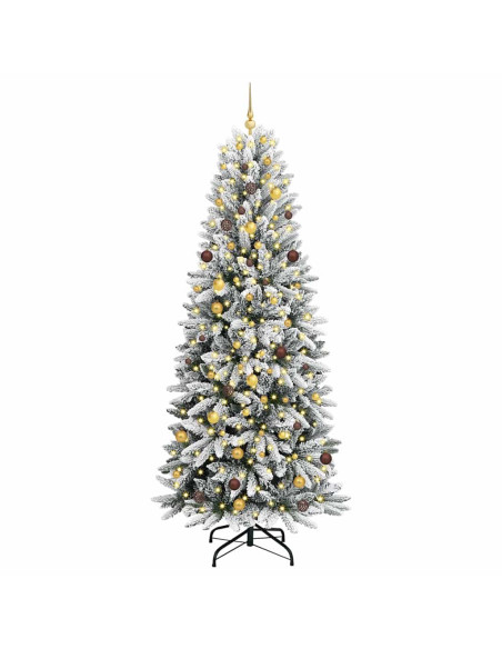 Albero di Natale artificiale Bianco 240 cm