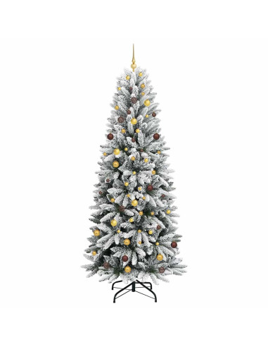 Albero di Natale artificiale Bianco 240 cm