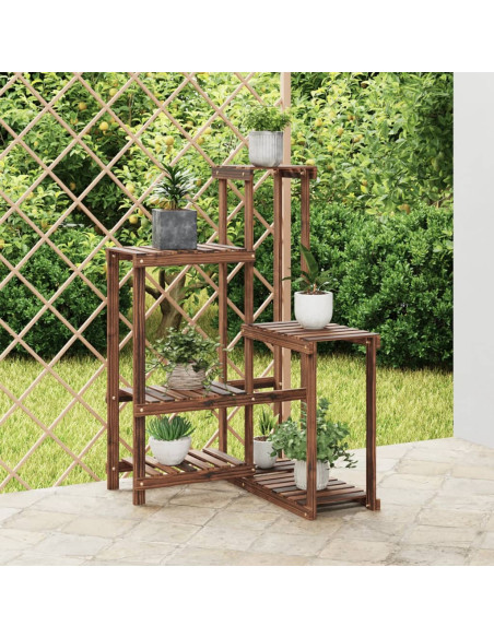 Portafiori 62,5x61,5x101,5 cm in Legno Massello di Abete