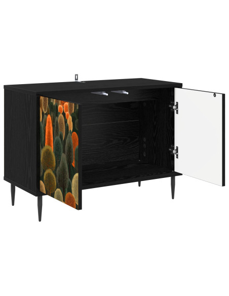 Mobile TV ZAANDAM 69 x 33 x 50,5 cm Rovere Nero