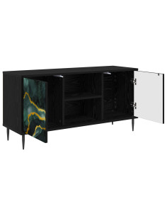 Mobile TV WIJHE 102 x 33 x 51 cm Rovere Nero 2