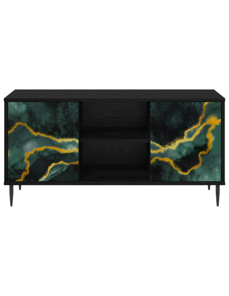 Mobile TV WIJHE 102 x 33 x 51 cm Rovere Nero