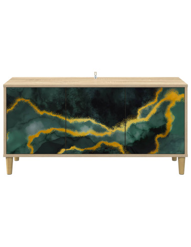 Mobile TV WIJHE 102 x 33 x 50 cm Sonoma Legno ingegnerizzato