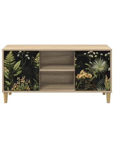 Mobile TV RHENEN 102 x 33 x 50 cm Sonoma Legno ingegnerizzato