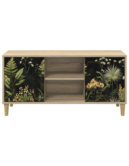 Mobile TV RHENEN 102 x 33 x 50 cm Sonoma Legno ingegnerizzato