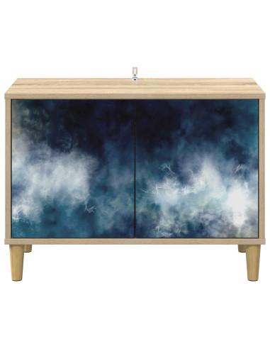 Mobile TV RAALTE 69 x 33 x 50 cm Sonoma Legno ingegnerizzato