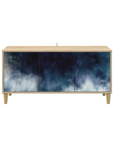 Mobile TV RAALTE 102 x 33 x 50 cm Sonoma Legno ingegnerizzato