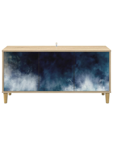 Mobile TV RAALTE 102 x 33 x 50 cm Sonoma Legno ingegnerizzato