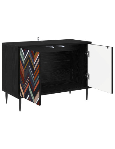 Mobile TV OMMEN 69 x 33 x 50,5 cm Rovere Nero
