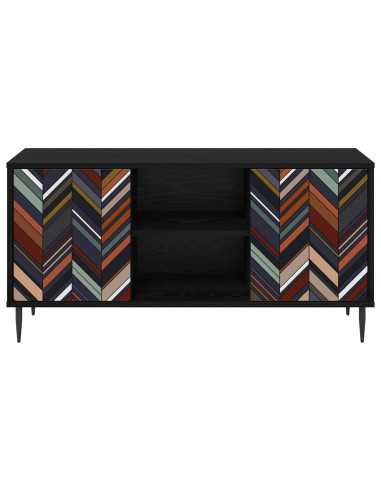 Mobile TV OMMEN 102 x 33 x 51 cm Rovere Nero