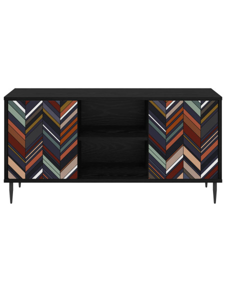 Mobile TV OMMEN 102 x 33 x 51 cm Rovere Nero
