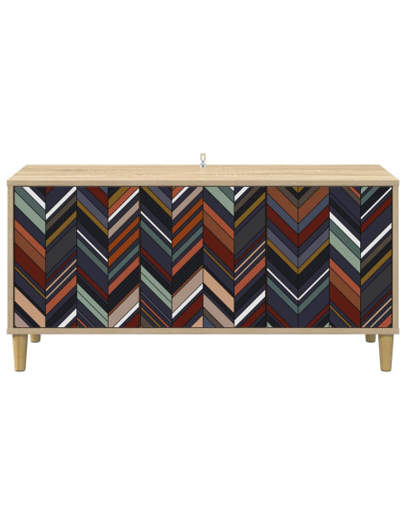 Mobile TV OMMEN 102 x 33 x 50 cm Sonoma Legno ingegnerizzato