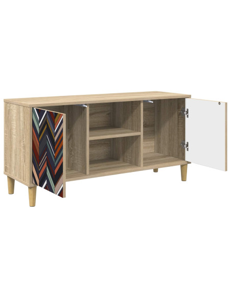 Mobile TV OMMEN 102 x 33 x 50 cm Sonoma Legno ingegnerizzato