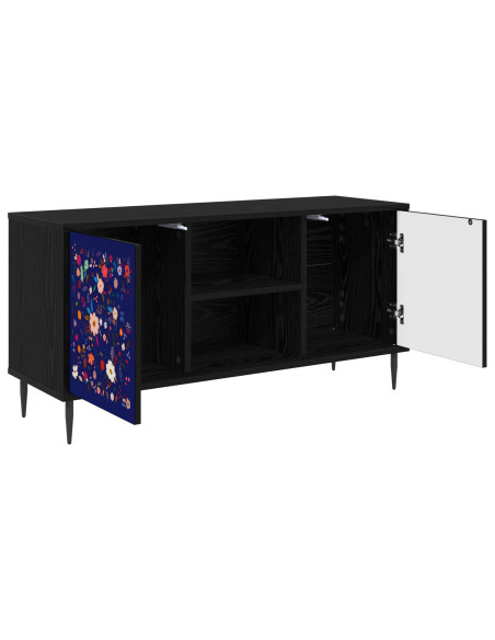 Mobile TV MAINZ 102 x 33 x 51 cm Rovere Nero