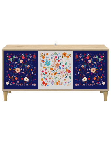Mobile TV MAINZ 102 x 33 x 50 cm Sonoma Legno ingegnerizzato