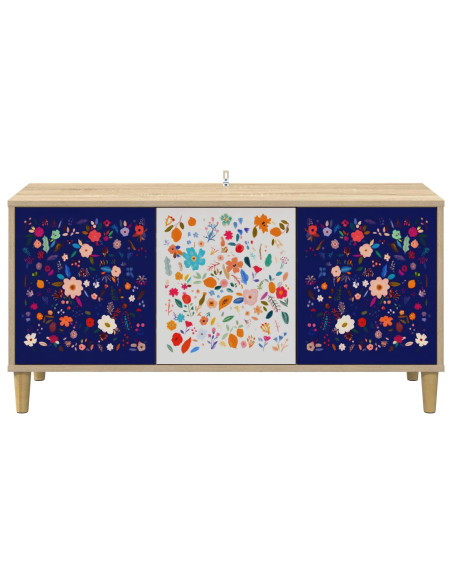 Mobile TV MAINZ 102 x 33 x 50 cm Sonoma Legno ingegnerizzato