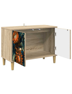 Mobile TV LOCHEM 69 x 33 x 50 cm Sonoma Legno ingegnerizzato 2