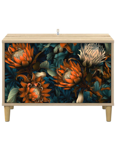Mobile TV LOCHEM 69 x 33 x 50 cm Sonoma Legno ingegnerizzato