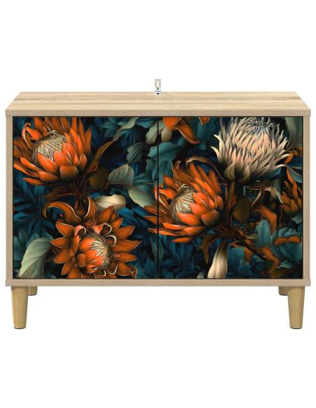 Mobile TV LOCHEM 69 x 33 x 50 cm Sonoma Legno ingegnerizzato