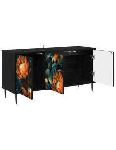 Mobile TV LOCHEM 102 x 33 x 51 cm Rovere Nero 2