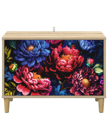 Mobile TV KIEL 69 x 33 x 50 cm Sonoma Legno ingegnerizzato
