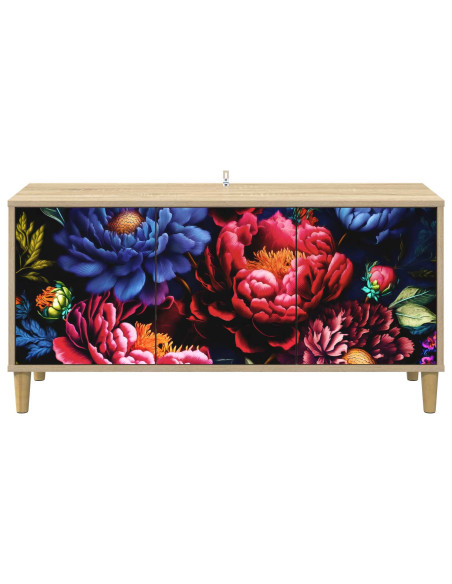Mobile TV KIEL 102 x 33 x 50 cm Sonoma Legno ingegnerizzato