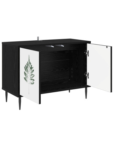 Mobile TV HANAU 69 x 33 x 50,5 cm Rovere Nero