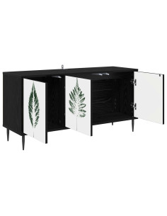 Mobile TV HANAU 102 x 33 x 51 cm Rovere Nero 2