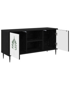 Mobile TV HANAU 102 x 33 x 51 cm Rovere Nero 2