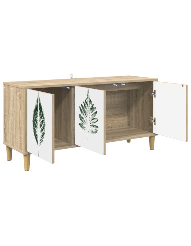 Mobile TV HANAU 102 x 33 x 50 cm Sonoma Legno ingegnerizzato