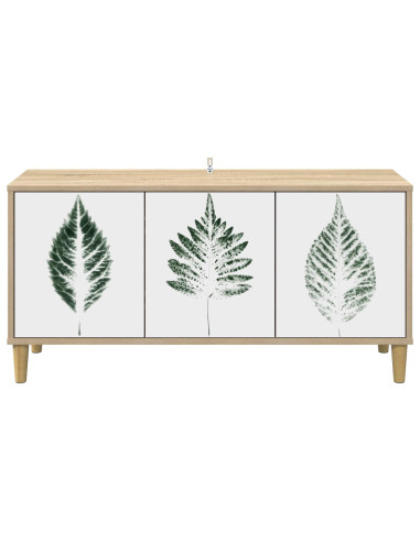 Mobile TV HANAU 102 x 33 x 50 cm Sonoma Legno ingegnerizzato