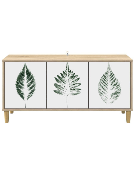 Mobile TV HANAU 102 x 33 x 50 cm Sonoma Legno ingegnerizzato