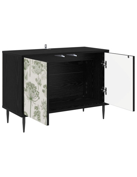 Mobile TV GOTHA 69 x 33 x 50,5 cm Rovere Nero