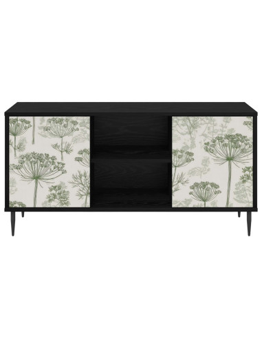 Mobile TV GOTHA 102 x 33 x 51 cm Rovere Nero