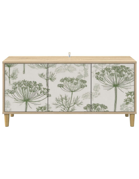 Mobile TV GOTHA 102 x 33 x 50 cm Sonoma Legno ingegnerizzato