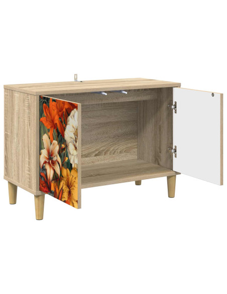 Mobile TV GENNEP 69 x 33 x 50 cm Sonoma Legno ingegnerizzato