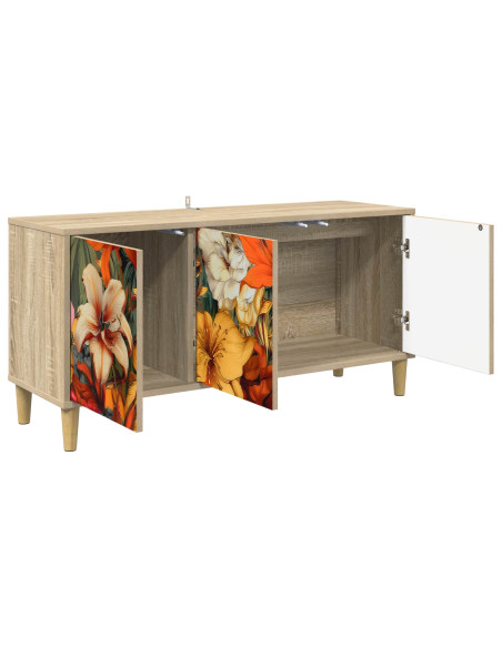 Mobile TV GENNEP 102 x 33 x 50 cm Sonoma Legno ingegnerizzato