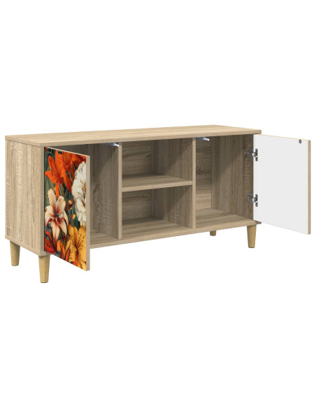 Mobile TV GENNEP 102 x 33 x 50 cm Sonoma Legno ingegnerizzato